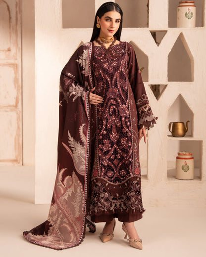 Parishay | Veranda Winters 26 |VR-08 - Luxury Dress - available at Maria Faisal in UK and USA.