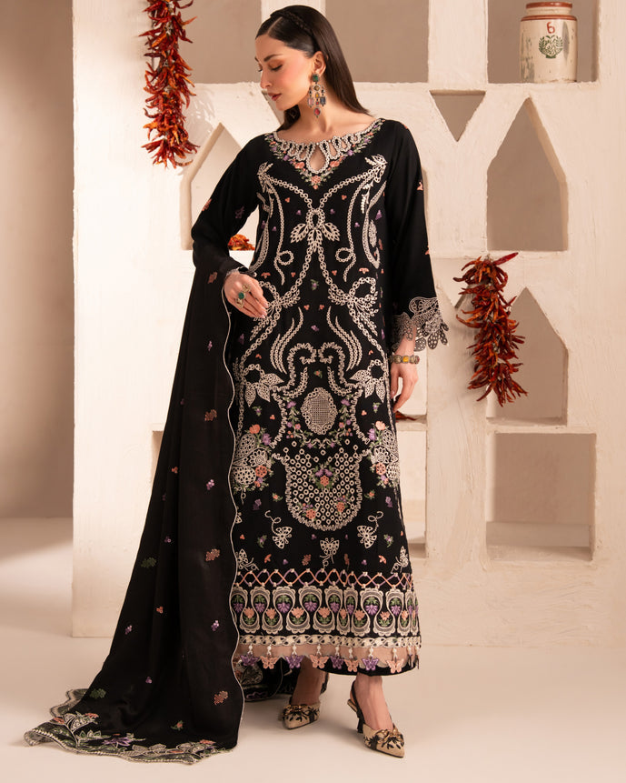 Parishay | Veranda Winters 26 | VR-05 - Luxury Dress - available at Maria Faisal in UK and USA.