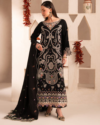 Parishay | Veranda Winters 26 | VR-05 - Luxury Dress - available at Maria Faisal in UK and USA.