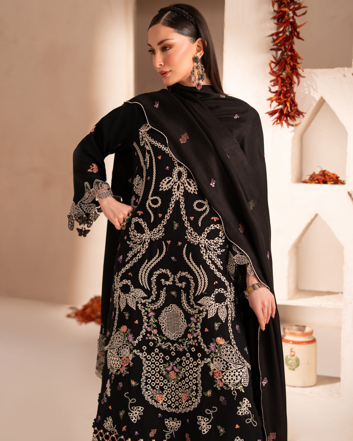 Parishay | Veranda Winters 26 | VR-05 - Luxury Dress - available at Maria Faisal in UK and USA.