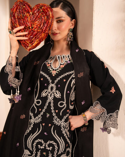Parishay | Veranda Winters 26 | VR-05 - Luxury Dress - available at Maria Faisal in UK and USA.