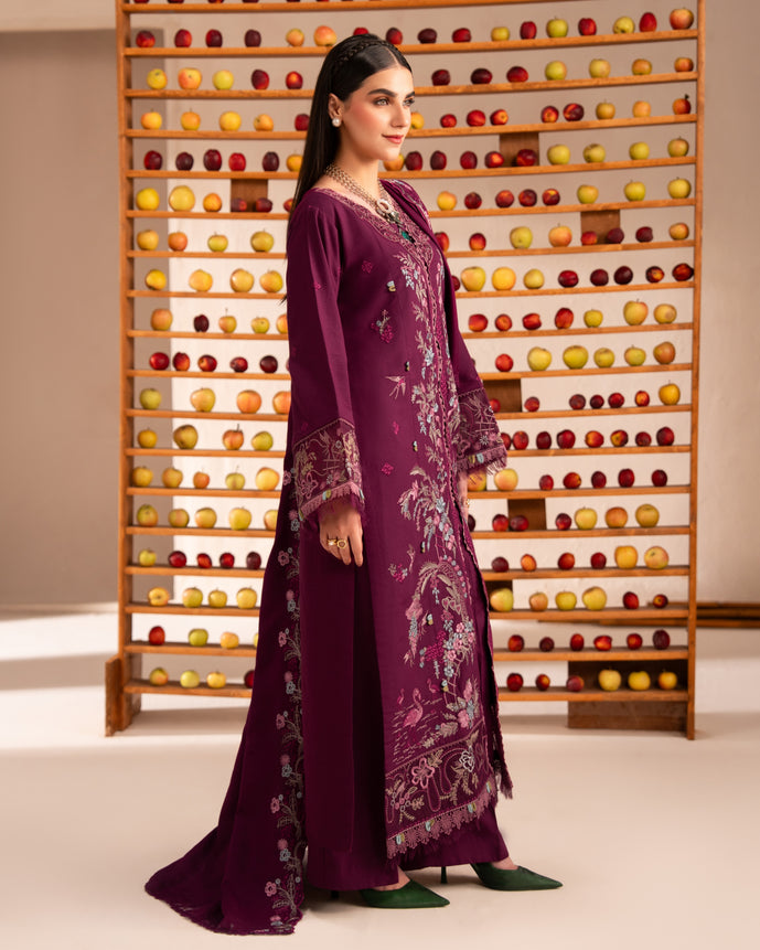 Parishay | Veranda Winters 26 |VR-02 - Luxury Dress - available at Maria Faisal in UK and USA.