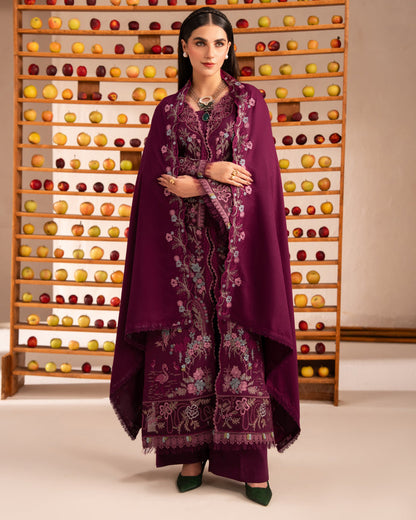 Parishay | Veranda Winters 26 |VR-02 - Luxury Dress - available at Maria Faisal in UK and USA.