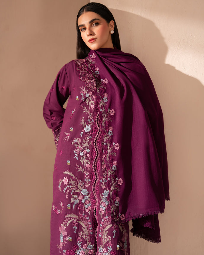 Parishay | Veranda Winters 26 |VR-02 - Luxury Dress - available at Maria Faisal in UK and USA.