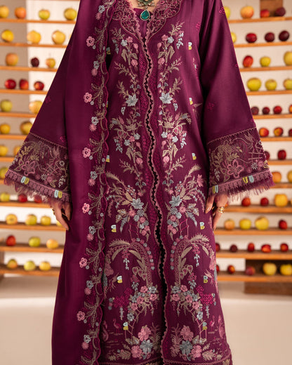 Parishay | Veranda Winters 26 |VR-02 - Luxury Dress - available at Maria Faisal in UK and USA.