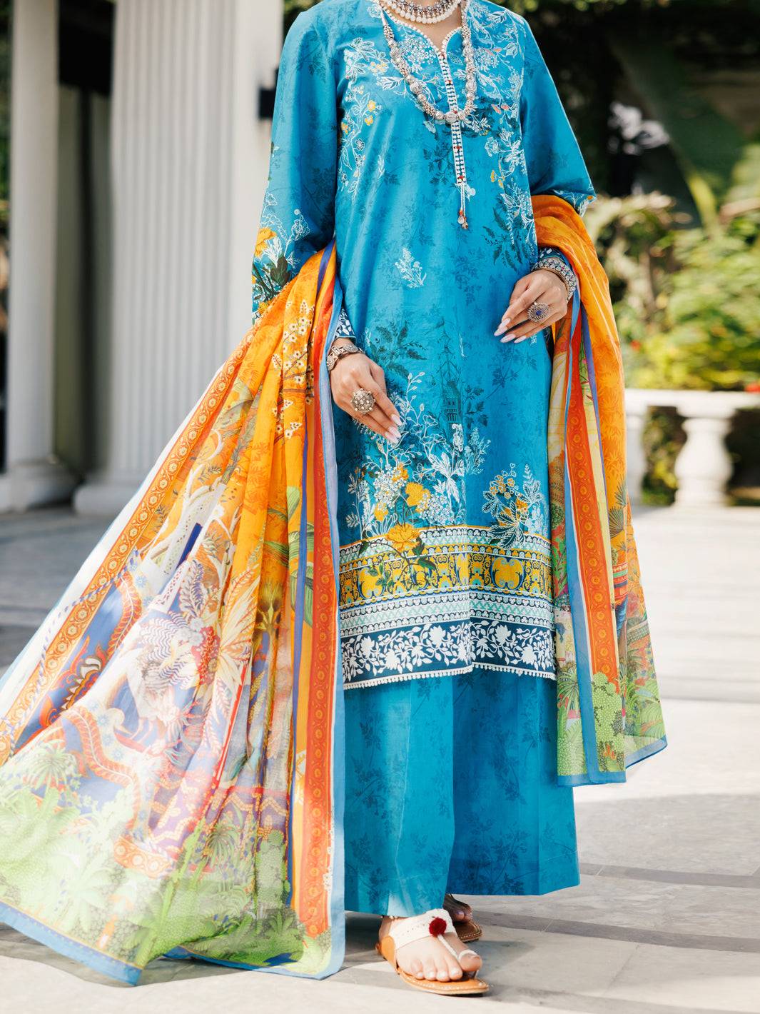 Almirah | Traditional Tale | ALP-3PS-2117 by Maria Faisal - Registered Vendor of : Almirah - type : Ladies Clothes - 100% original wedding dresses
