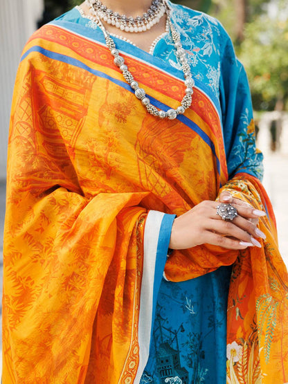 Almirah | Traditional Tale | ALP-3PS-2117 by Maria Faisal - Registered Vendor of : Almirah - type : Ladies Clothes - 100% original wedding dresses