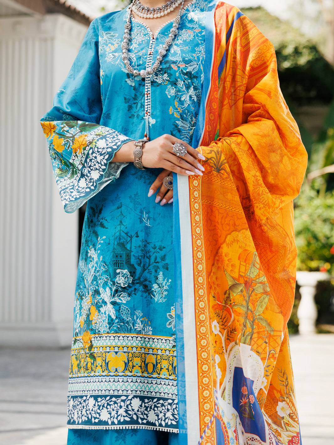 Almirah | Traditional Tale | ALP-3PS-2117 by Maria Faisal - Registered Vendor of : Almirah - type : Ladies Clothes - 100% original wedding dresses