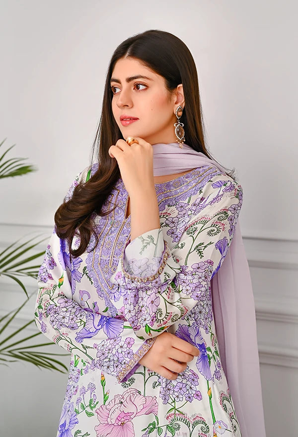 Layla Chatoor | Pret A Porter | LC-37 - Luxury Dress - available at Maria Faisal in UK and USA.