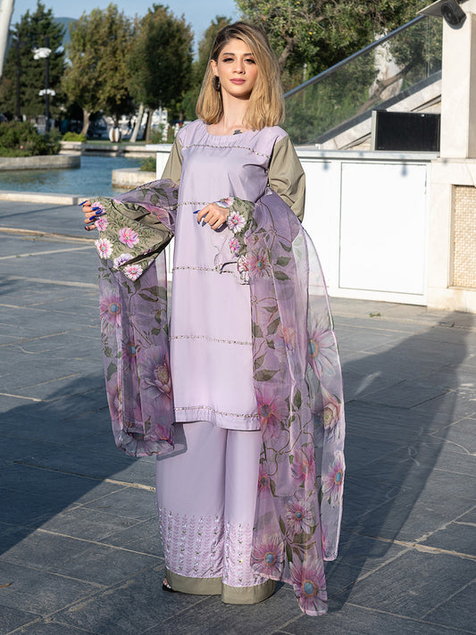 Ain | Venice Vibes | AN-157 - Luxury Dress - available at Maria Faisal in UK and USA.