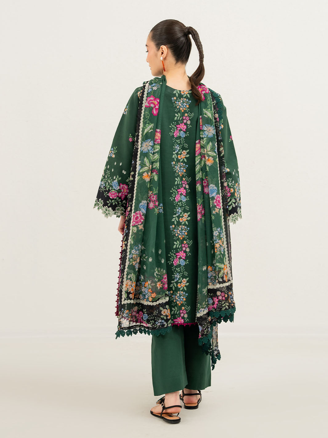 Mahnur | Anaya Lawn | ANA-002 - Luxury Dress - available at Maria Faisal in UK and USA.