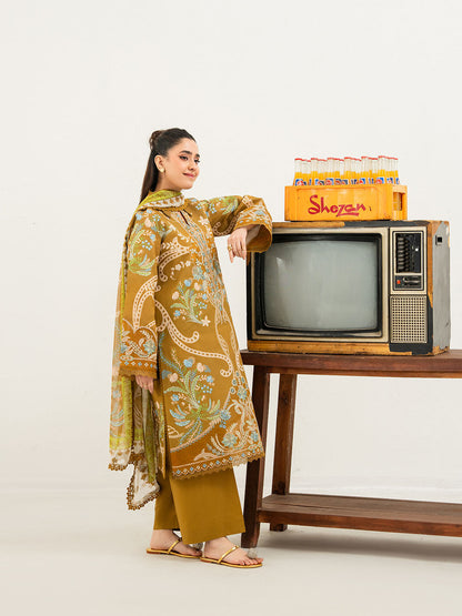 Mahnur | Anaya Lawn | ANA-003 - Luxury Dress - available at Maria Faisal in UK and USA.