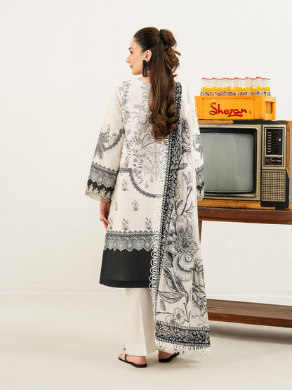 Mahnur | Anaya Lawn | ANA-005 - Luxury Dress - available at Maria Faisal in UK and USA.