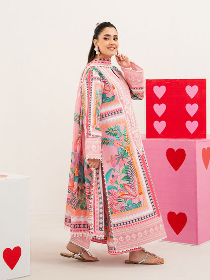 Mahnur | Anaya Lawn | ANA-008 - Luxury Dress - available at Maria Faisal in UK and USA.