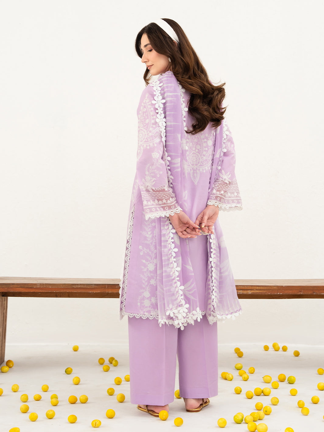 Mahnur | Anaya Lawn | ANA-009 - Luxury Dress - available at Maria Faisal in UK and USA.
