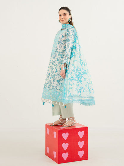 Mahnur | Anaya Lawn | ANA-014 - Luxury Dress - available at Maria Faisal in UK and USA.