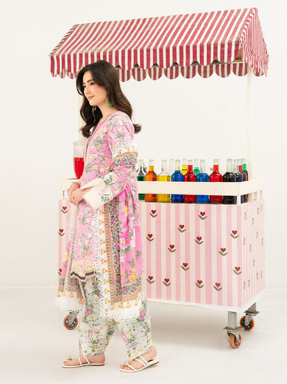 Mahnur | Anaya Lawn | ANA-015 - Luxury Dress - available at Maria Faisal in UK and USA.