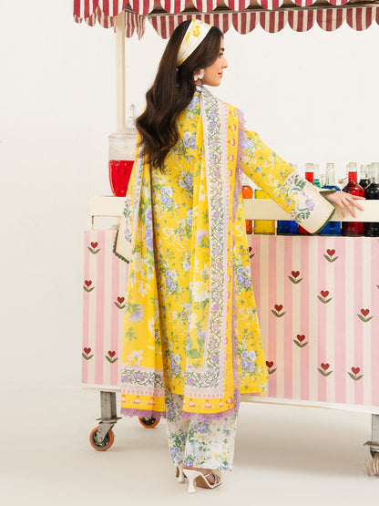 Mahnur | Anaya Lawn | ANA-016 - Luxury Dress - available at Maria Faisal in UK and USA.