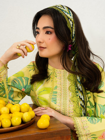 Mahnur | Anaya Lawn | ANA-017 - Luxury Dress - available at Maria Faisal in UK and USA.