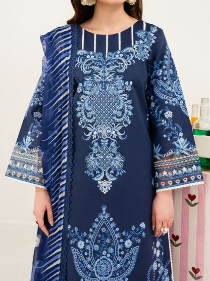 Mahnur | Anaya Lawn | ANA-018 - Luxury Dress - available at Maria Faisal in UK and USA.