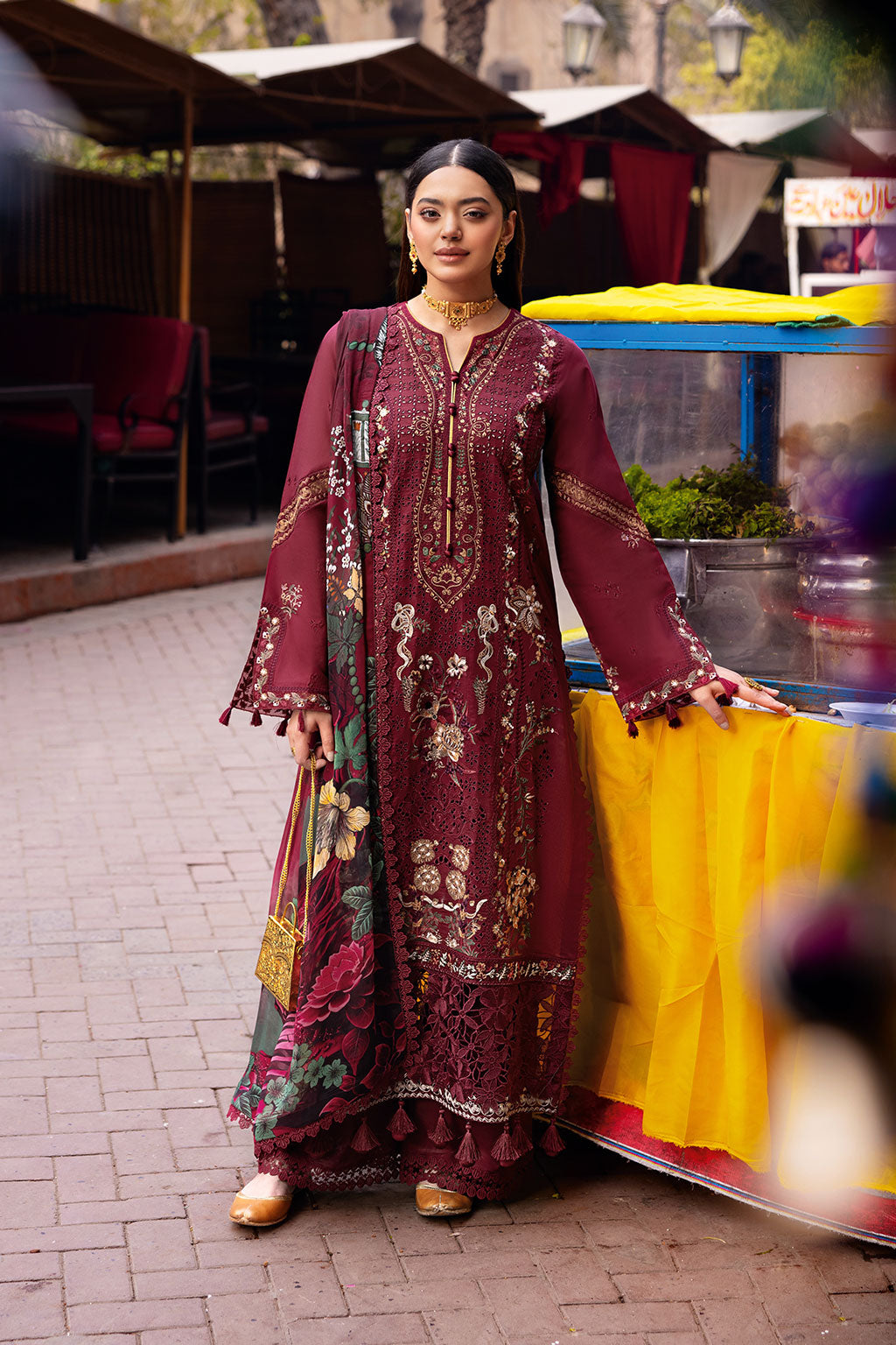 Ramsha | Andaaz Collection | Z-1104 - Ladies Clothes - Maria Faisal