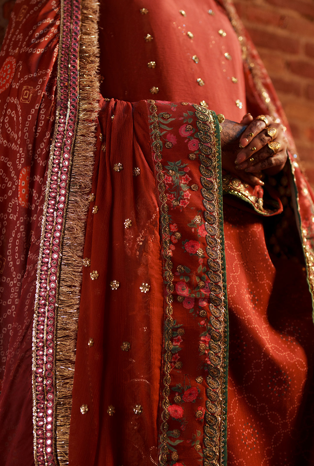 AJR Couture | Meharma The Silk Edit | Anaya - Formal Dress - available at Maria Faisal in UK and USA.