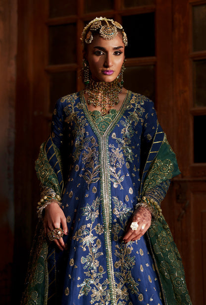 AJR Couture | Meharma The Silk Edit | Inara - Formal Dress - available at Maria Faisal in UK and USA.