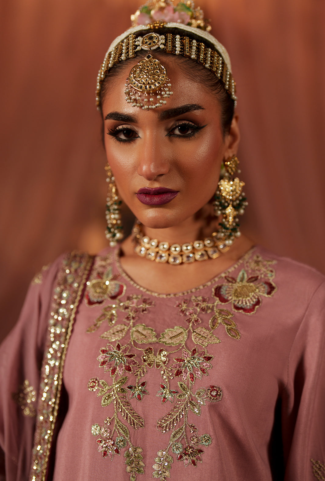 AJR Couture | Meharma The Silk Edit | Aylaa - Formal Dress - available at Maria Faisal in UK and USA.