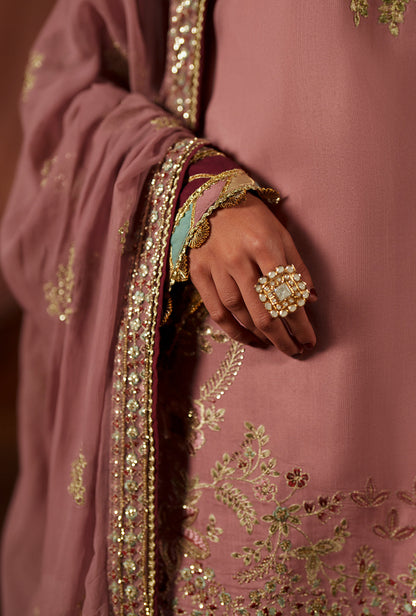 AJR Couture | Meharma The Silk Edit | Aylaa - Formal Dress - available at Maria Faisal in UK and USA.