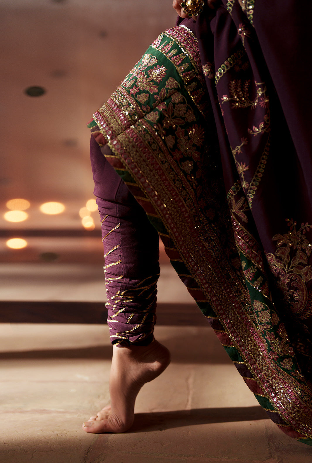 AJR Couture | Meharma The Silk Edit | Nazneen - Formal Dress - available at Maria Faisal in UK and USA.