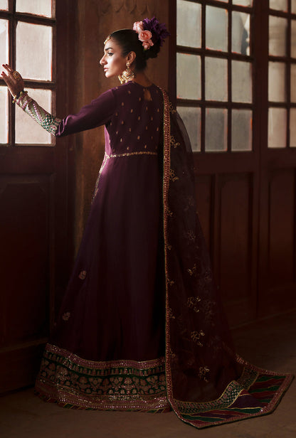 AJR Couture | Meharma The Silk Edit | Nazneen - Formal Dress - available at Maria Faisal in UK and USA.