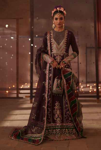 AJR Couture | Meharma The Silk Edit | Nazneen - Formal Dress - available at Maria Faisal in UK and USA.
