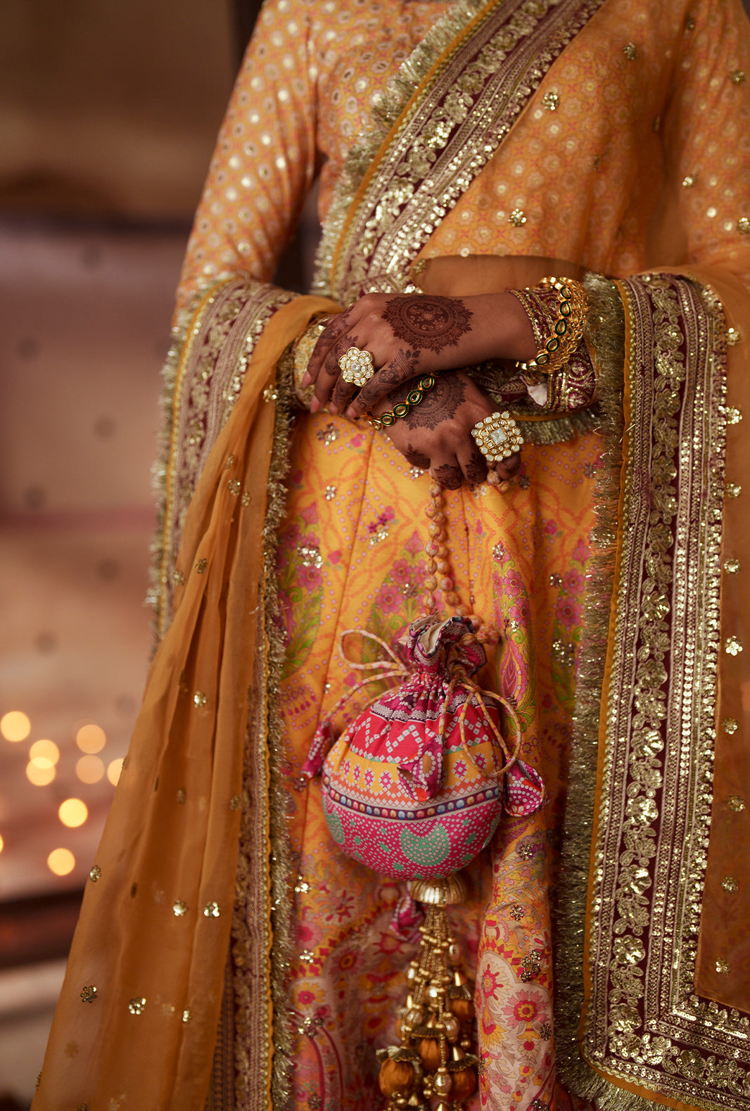AJR Couture | Meharma The Silk Edit | Aab-E-Zar - Formal Dress - available at Maria Faisal in UK and USA.