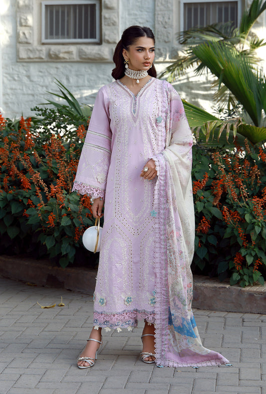 AJR Couture | Signature Lawn 26 | Syna - Luxury Dress - available at Maria Faisal in UK and USA.