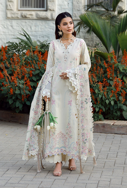 AJR Couture | Signature Lawn 26 | Zova - Luxury Dress - available at Maria Faisal in UK and USA.