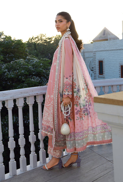 AJR Couture | Signature Lawn 26 | Sira - Luxury Dress - available at Maria Faisal in UK and USA.