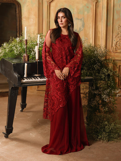 Ain | Sila Formals | AURA - Formal Dress - available at Maria Faisal in UK and USA.