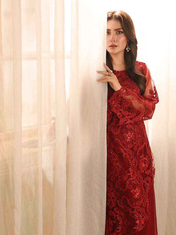 Ain | Sila Formals | AURA - Formal Dress - available at Maria Faisal in UK and USA.