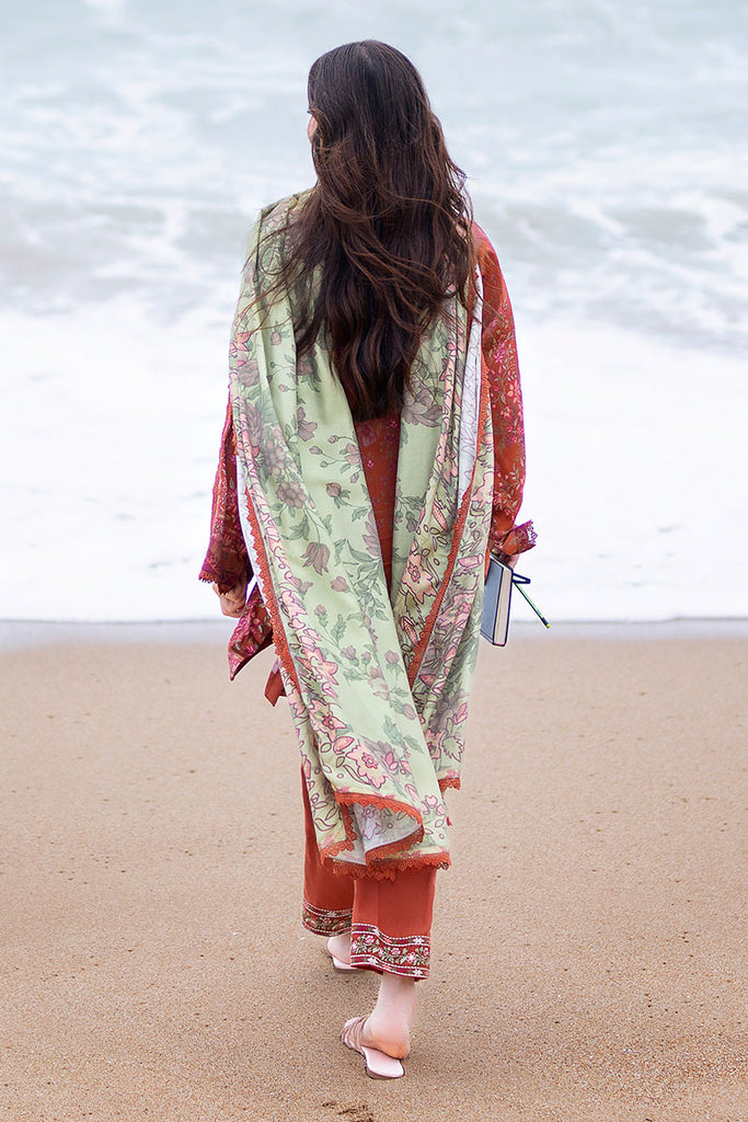 Cross Stitch | Cotton Satin 25 | AUTUMN GLAZE - Ladies Clothes - Maria Faisal