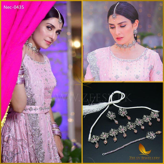 Ayeza Khan Necklace-0435 - Necklace Sets 