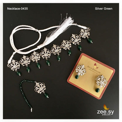 Ayeza Khan Necklace-0435 - Necklace Sets 