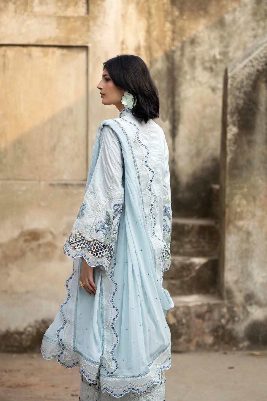 Adans Libas | Adans Tradition | TRADITION 1672 - Luxury Dress - available at Maria Faisal in UK and USA.