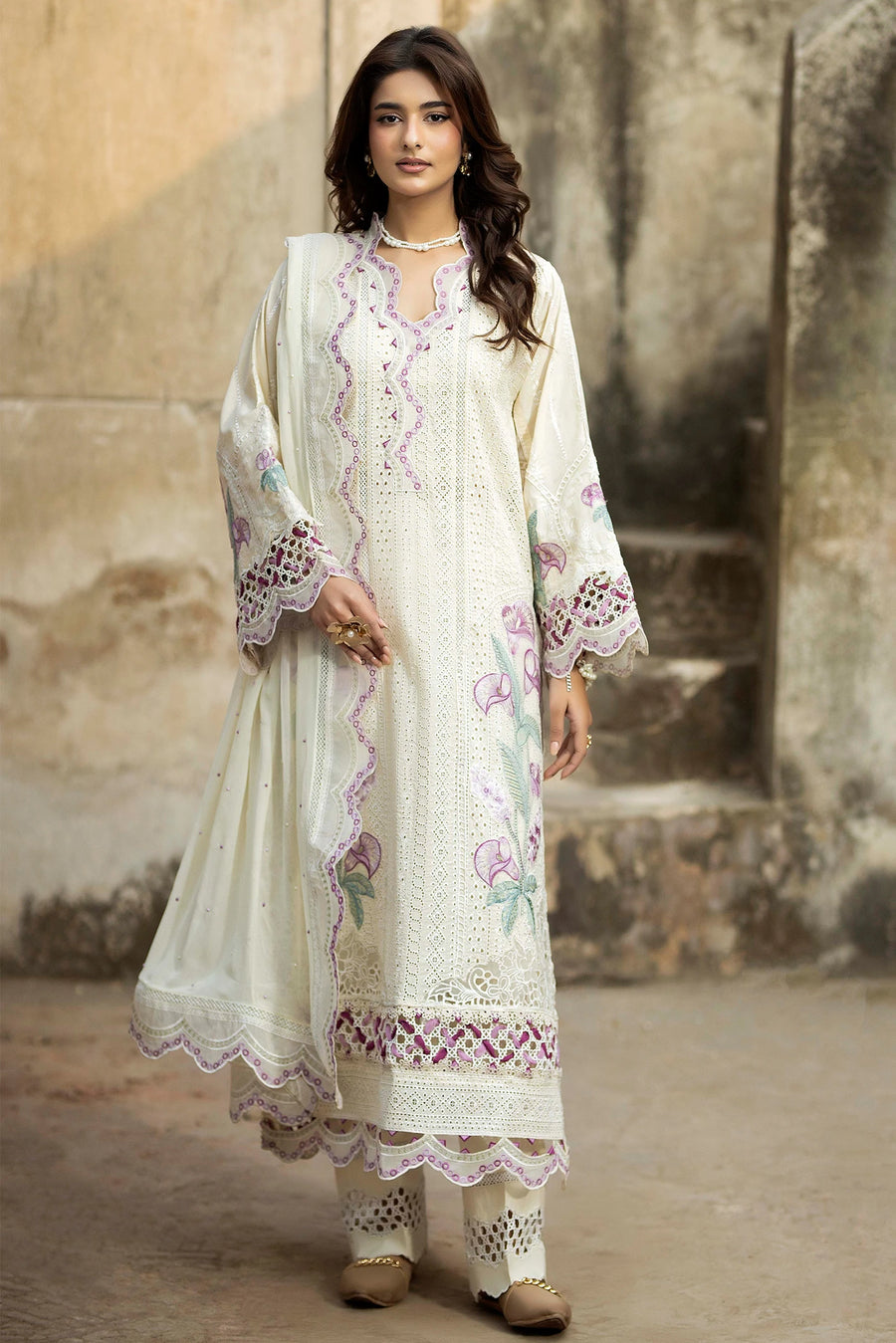 Adans Libas | Adans Tradition | TRADITION 1673 - Luxury Dress - available at Maria Faisal in UK and USA.