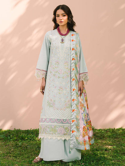 Mahnur | Dahlia Luxury Lawn 25 | Advina by Maria Faisal - Registered Vendor of : Mahnur - type : Ladies Clothes - 100% original wedding dresses