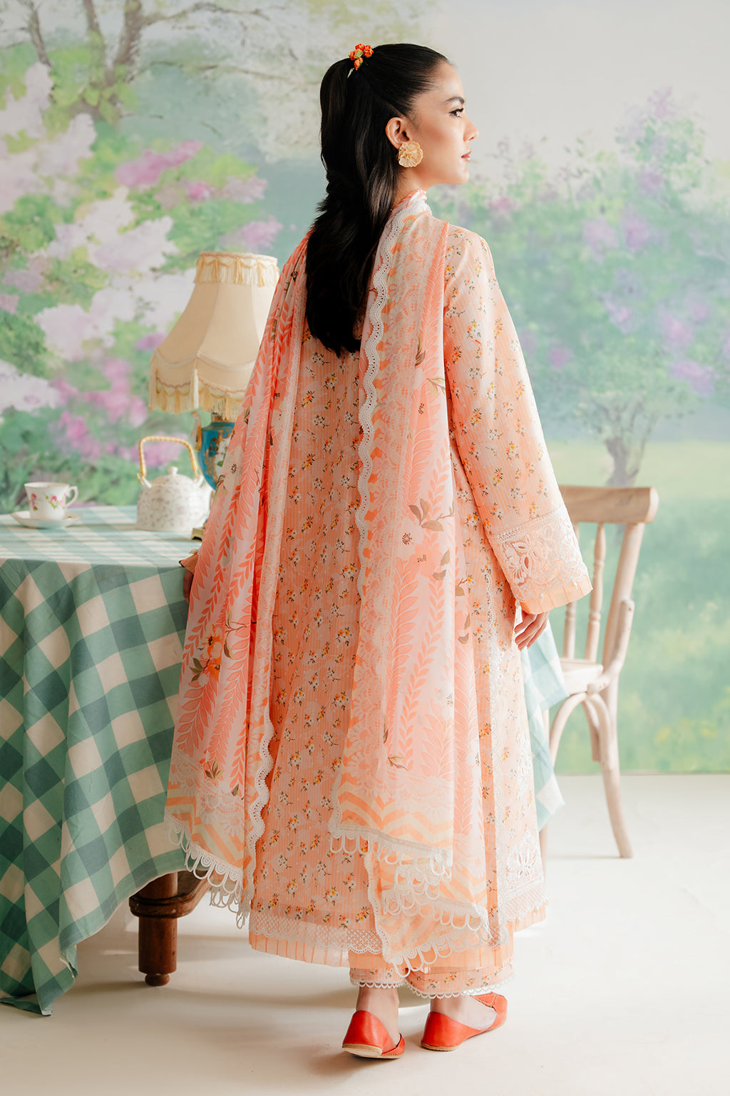 Afrozeh | The Floral Charm | Buttercup - Pakistani Dress - Maria Faisal