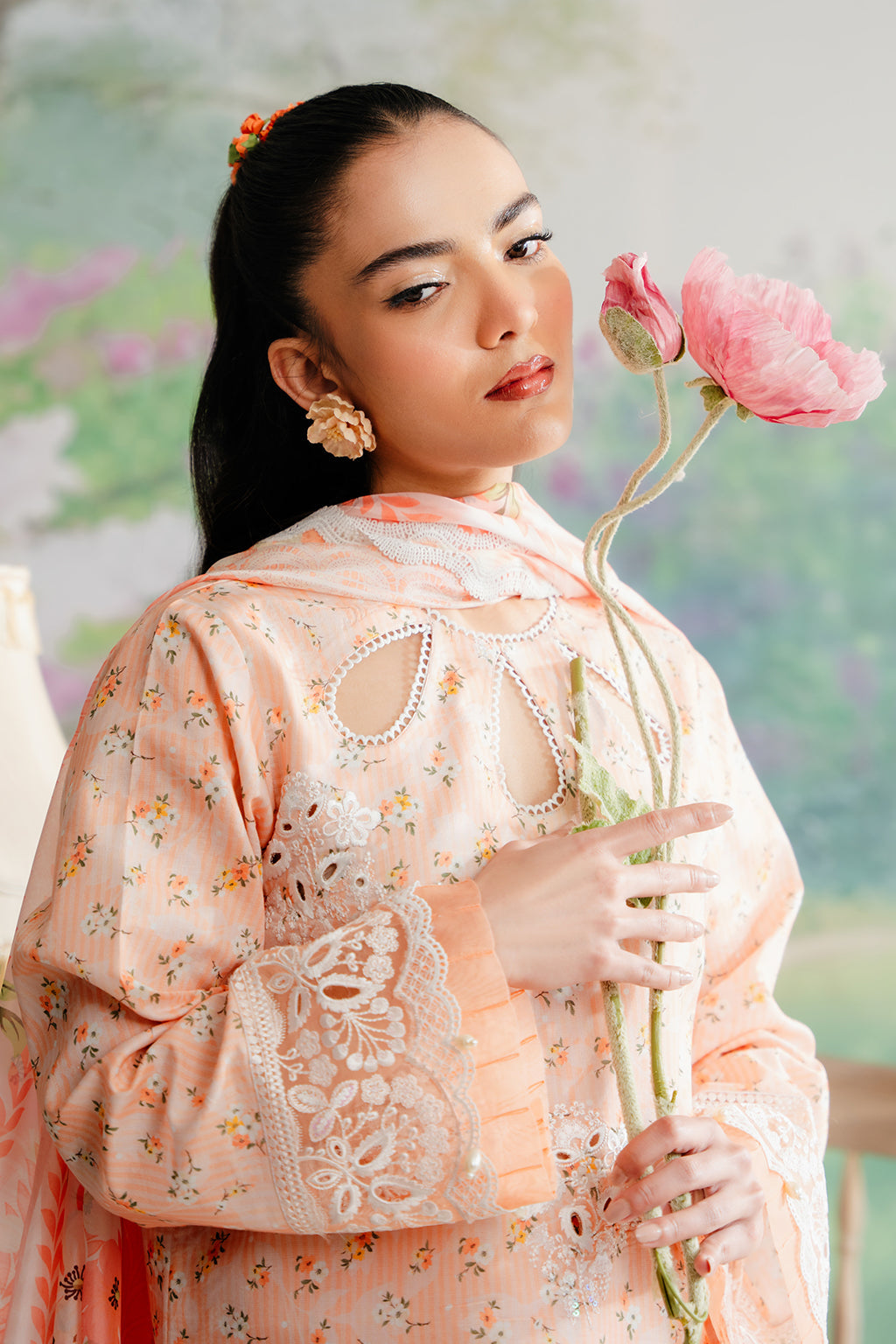 Afrozeh | The Floral Charm | Buttercup - Pakistani Dress - Maria Faisal