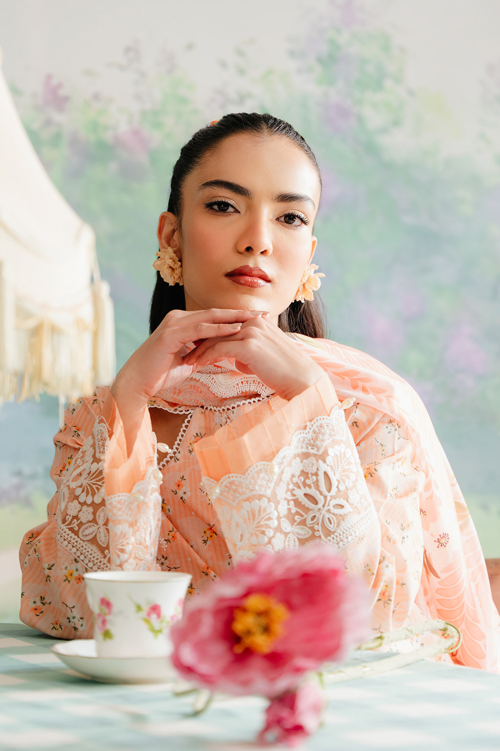 Afrozeh | The Floral Charm | Buttercup - Pakistani Dress - Maria Faisal