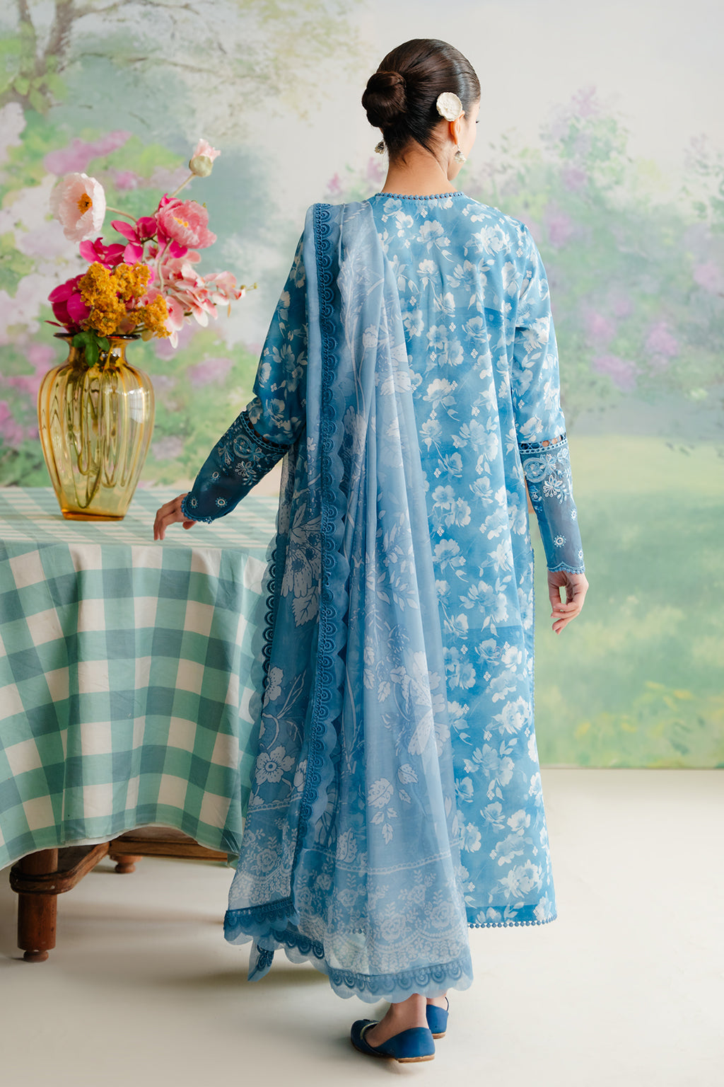 Afrozeh | The Floral Charm | Nigella - Pakistani Dress - Maria Faisal