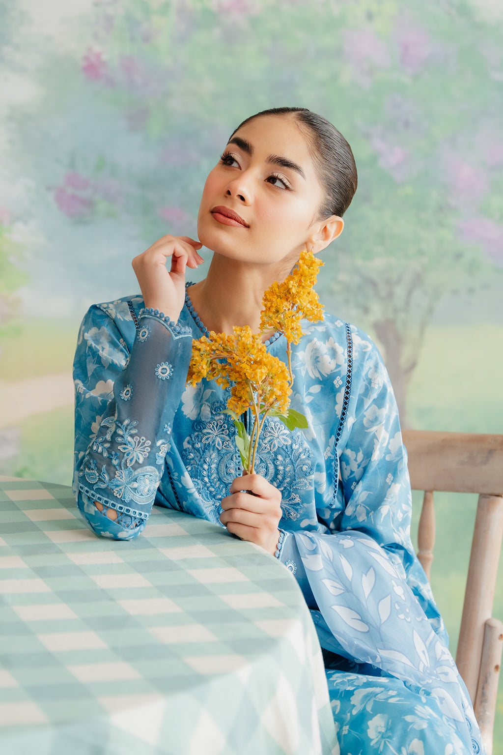 Afrozeh | The Floral Charm | Nigella - Pakistani Dress - Maria Faisal