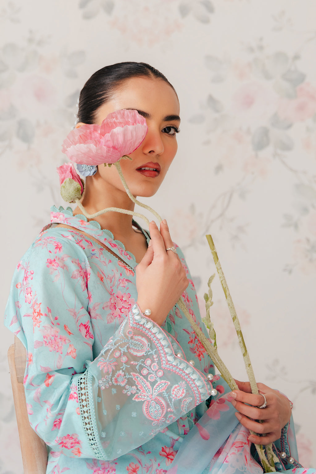 Afrozeh | The Floral Charm | Bali - Pakistani Dress - Maria Faisal